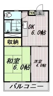東陽第三関根ビル【2階】の間取り