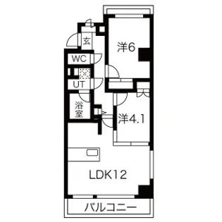 エルフォルテ東日暮里【4階】の間取り