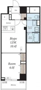 石見ビル【4階】の間取り