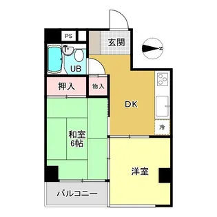 第2伸光マンション【2階】の間取り