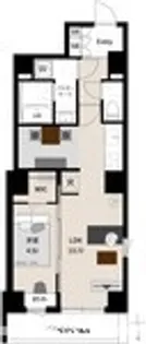 アーバンパーク亀戸Ⅱ【8階】の間取り