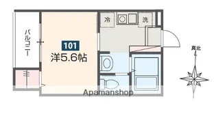 MELDIA清澄白河【3階】の間取り
