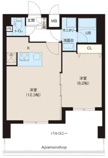 MAXIV八広【5階】の間取り