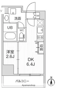 グラシアプレイス東陽町【10階】の間取り