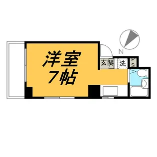 メゾン丸十【5階】の間取り