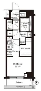 アーバンパーク住吉【8階】の間取り