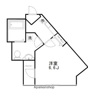J&R八丁堀【9階】の間取り