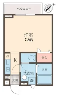 ボヌール亀戸【2階】の間取り