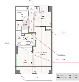カスタリア浅草橋【5階】の間取り