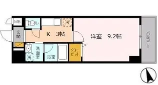 ソシア西葛西【303号室】の間取り
