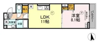 グラナーデ東日暮里【3階】の間取り