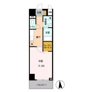 SUN PARK CITY 東日暮里【3階】の間取り