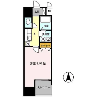 F・D VILLE【3階】の間取り