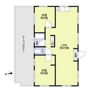 モデラート【3階】の間取り