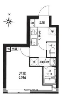 レピュア東大島駅前レジデンス【4階】の間取り
