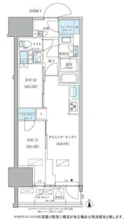 パークアクシス品川天王洲アイル【3階】の間取り