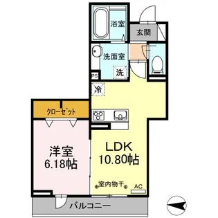 ソフィアハイツ【2階】の間取り