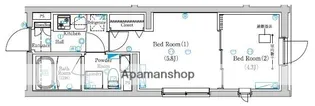MIND OJIMA【4階】の間取り