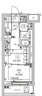 セジョリ東陽町Ⅱ【2階】の間取り
