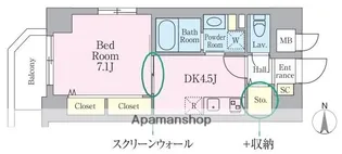 ブリランテ両国【5階】の間取り