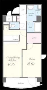 フェイム イッサ【6階】の間取り