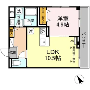 FON・’AVRIO(フォン・アヴィリオ)【2階】の間取り
