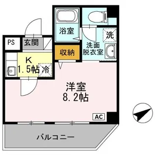 SIRIUS【203号室】の間取り