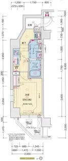 プレサンス木場公園【6階】の間取り