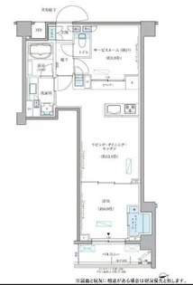 パークアクシス文京本郷【4階】の間取り