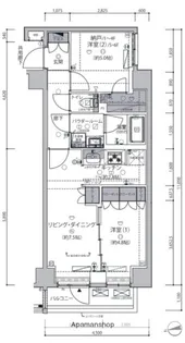 セジョリ東向島【5階】の間取り
