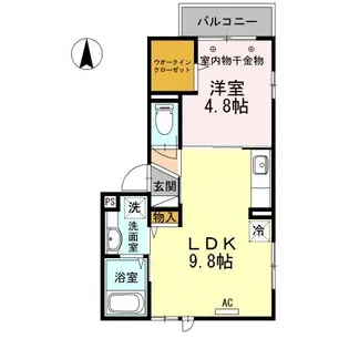 メープル・シャンテ【2階】の間取り
