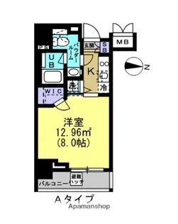 ルーラル二十四番館【7階】の間取り
