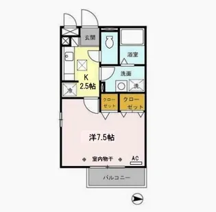 K&K141【1階】の間取り