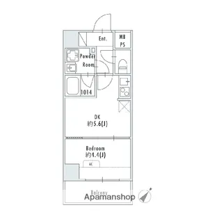GRANPASEO押上Ⅱ【7階】の間取り