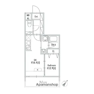 GRANPASEO押上Ⅱ【2階】の間取り