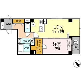 SAICHI銀座東【5階】の間取り
