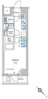 プレディアコート西葛西【4階】の間取り