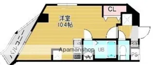 パルク奥浅草【3階】の間取り