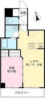 レピュア西葛西レジデンス【203号室号室】の間取り