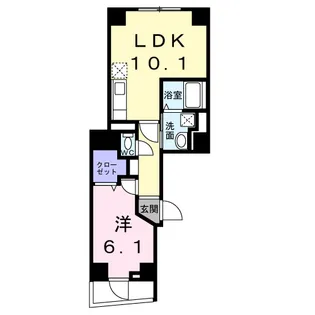 チアーズ千駄木【3階】の間取り