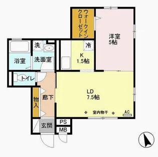 ドルチェ・パエーゼ【3階】の間取り