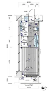 メインステージ入谷Ⅴ【2階】の間取り