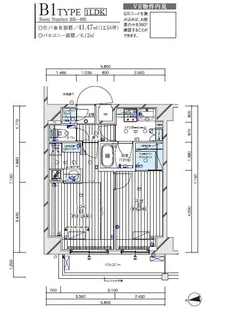 メインステージ入谷Ⅴ【3階】の間取り