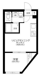 東京都荒川区南千住5丁目【マンション】の間取り
