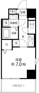 SAION町屋【2階】の間取り