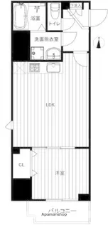 パレスシンシア江東橋【10階】の間取り
