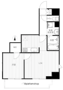 パレスシンシア江東橋【13階】の間取り