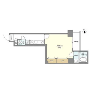 アルファコート曳舟2【3階】の間取り