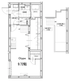 FAIR東向島【2階】の間取り