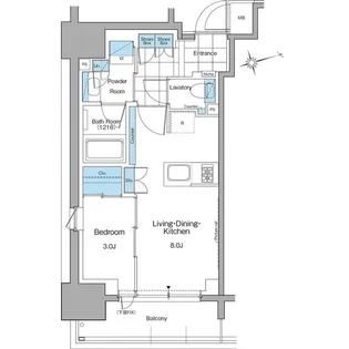ルフォンプログレ本郷三丁目【10階】の間取り